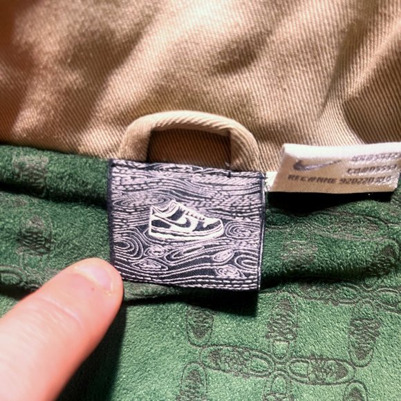 RARE HEMP BUNDLE! Nike SB Dunk Low Bonsai Hemp + BRAND NEW matching SB jacket - Picture 7 of 16